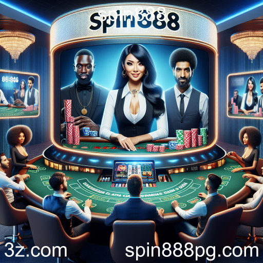 Entre na Ação: A Experiência de Jogos Ao Vivo no Spin888